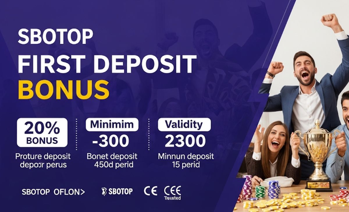 Khuyến mãi nạp lần đầu SBOTOP - Gia tăng cơ hội thắng cược